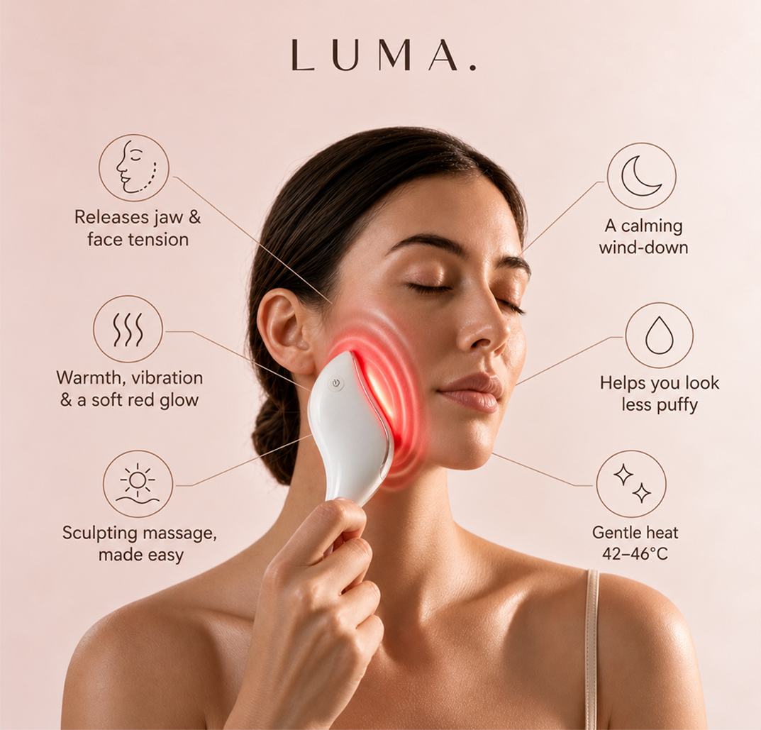 Your Face Holds Tension. Give It a Moment to Unwind.